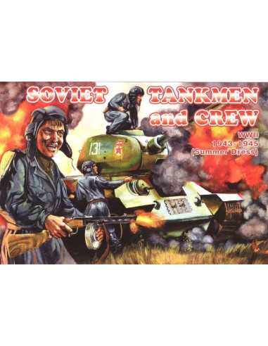 Soviet tankmen and crew, 1943-1945 