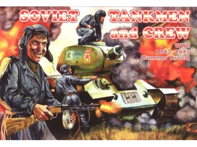 Soviet tankmen and crew, 1943-1945 