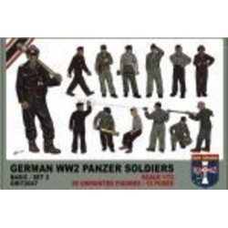 WWII German panzer soldiers, set 2 