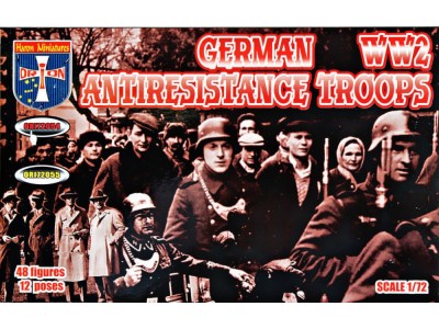 German antiresistance troops. WW2 