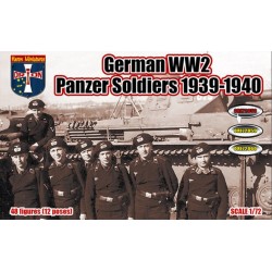 WWII German Panzer Soldiers, 1939-1940 