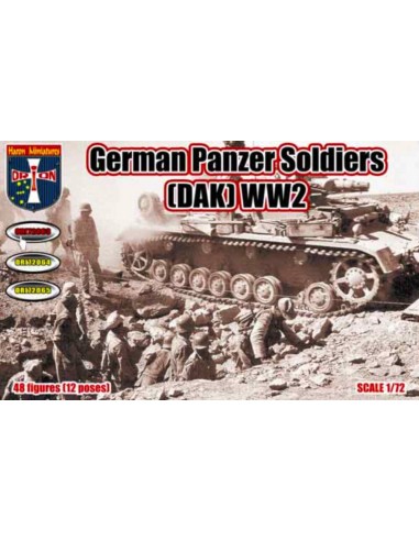 German Panzer Soldiers (DAK) WW2 