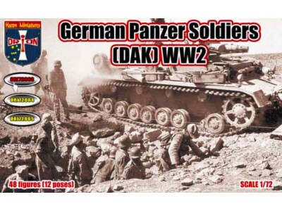 German Panzer Soldiers (DAK) WW2 