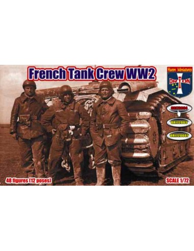 French Tank Crew WW2 