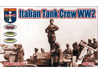 Italian Tank Crew WW2 