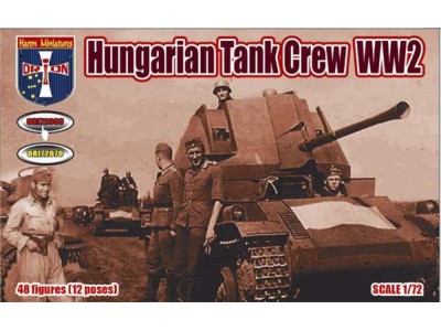 WWII Hungarian Tank Crew, set 1 