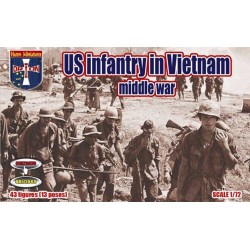 US infantry in Vietnam (middle war) 