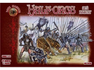 Half-Orgs infantry, set 2 