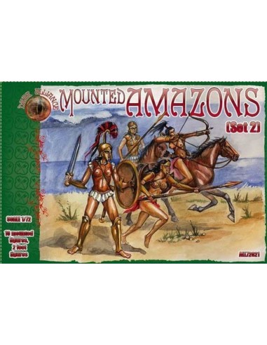 Mounted Amazons (Set 2) 