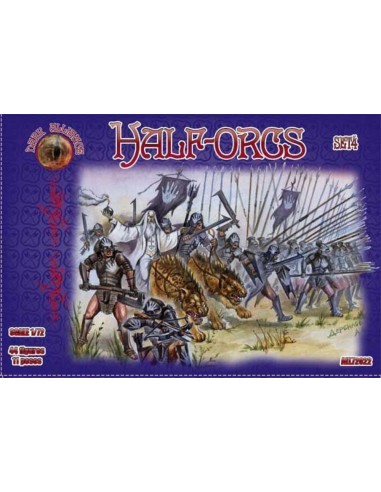 Half-Orcs, set 4 