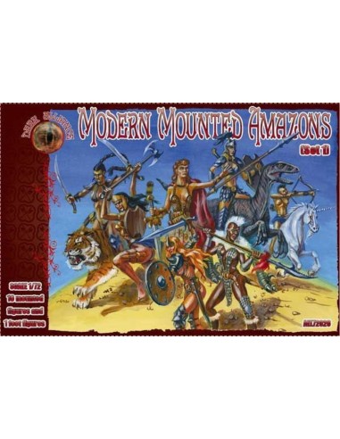 Modern Mounted Amazons, Set 1 