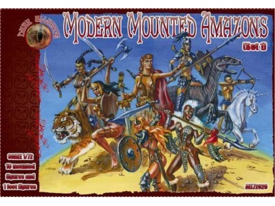 Modern Mounted Amazons, Set 1 
