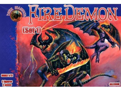 Fire Demon, set 1 
