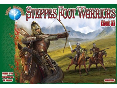 Steppes Foot Warriors. Set 3 