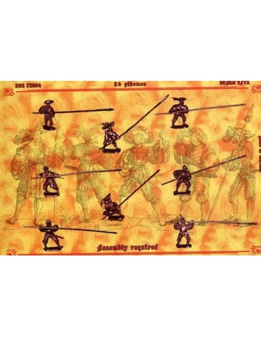 Landsknechts, XVI-XVII century, set #2 