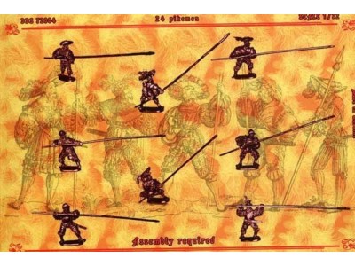 Landsknechts, XVI-XVII century, set #2 