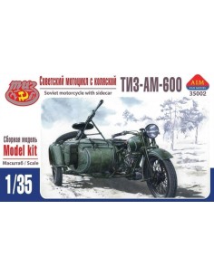 TIZ-AM-600 Soviet motorcycle with sideca 