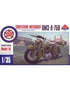PMZ-A-750 Soviet motorcycle 