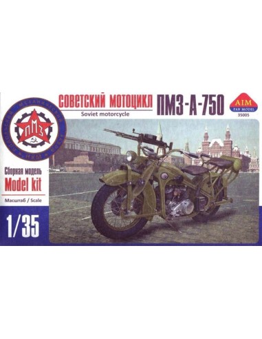 PMZ-A-750 Soviet motorcycle 