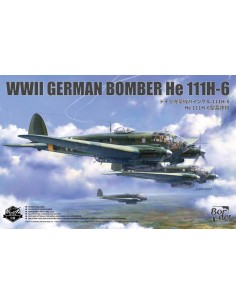 WW2 German Bomber He 111H-6 