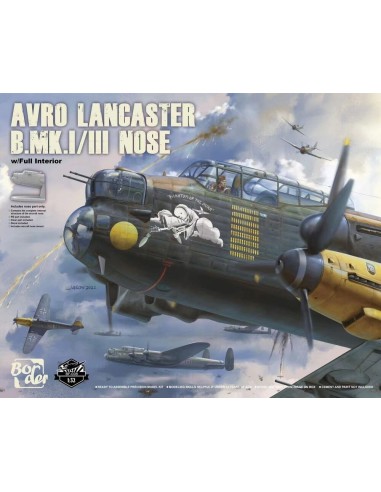NOSE of Avro Lancaster B Mk.I/III w/ Full Interior 