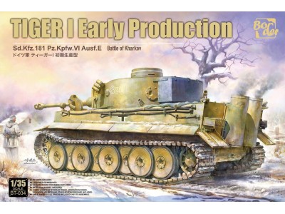 Tiger I Early Production Sd.Kfz.181 Pz.Kpfw. VI Ausf. E Battle of Kharkov 