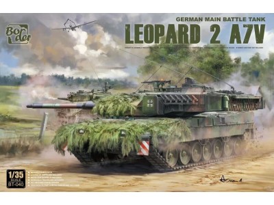 Leopard 2 A7V German MBT 