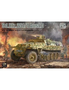 Sd.Kfz.251/1 Ausf.D w/ Workable Tracks & Interiors 