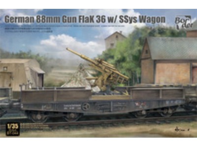 German 88 mm Gun FlaK 36 w/ SSys Wagon 