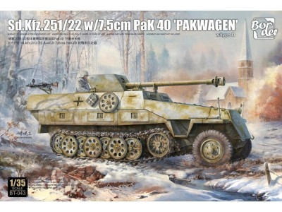 Sd.Kfz.251/22 w/ 7,5 cm PaK 40 Pakwagen 