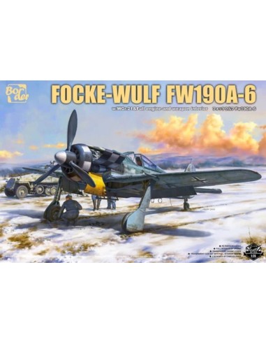 Focke-Wulf FW190A-6 w/WGr.21 & Full Engine and Weapon Interior 