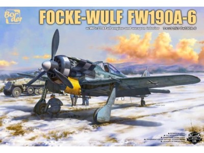 Focke-Wulf FW190A-6 w/WGr.21 & Full Engine and Weapon Interior 
