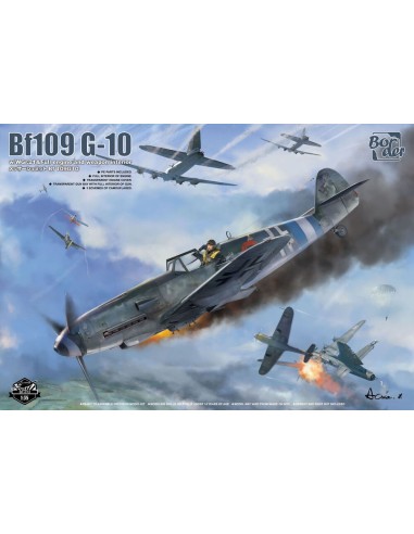 Bf 109 G-10 w/ WGr.21 & Full Engine and Weapon Interior 