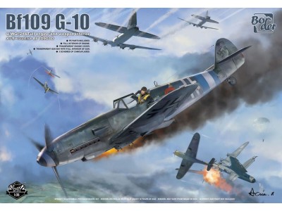 Bf 109 G-10 w/ WGr.21 & Full Engine and Weapon Interior 