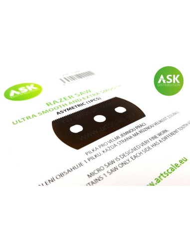 ASK Razor Saw - ultra and extra smooth asymmetric 70/43 teeth 1 pc. 