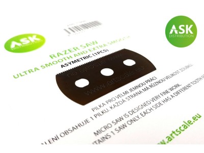 ASK Razor Saw - ultra and extra smooth asymmetric 70/43 teeth 1 pc. 