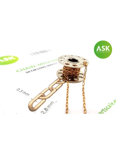 Chain: Medium - 50 cm long (brass) 