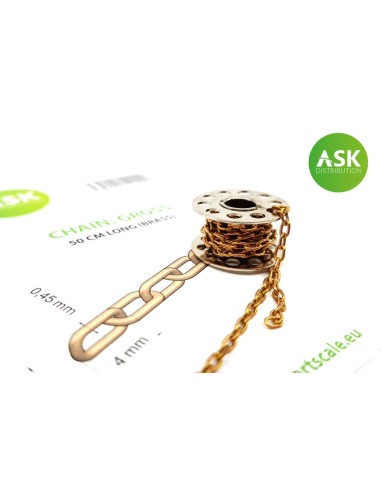 Chain: Gross - 50 cm long (brass) 