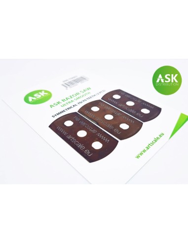 ASK Razor Saw - ultra smooth symmetric 70/70 teeth 3 pc. 