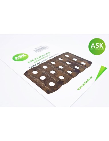 ASK Razor Saw - ultra smooth symmetric 70/70 teeth 5 pc. 