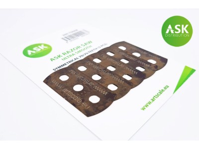 ASK Razor Saw - ultra smooth symmetric 70/70 teeth 5 pc. 