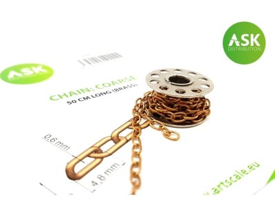 Chain: Coarse - 50 cm long (brass) 