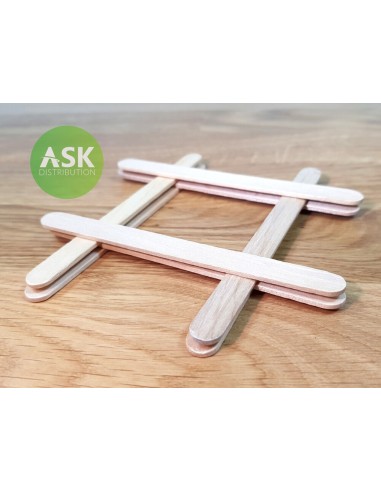 Wooden Stick 114 x 10 mm (8 pcs) 