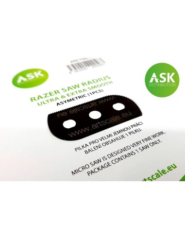 ASK Razor Saw Radius - ultra & extra smooth asymmetric 100/65 teeth1 pc. 