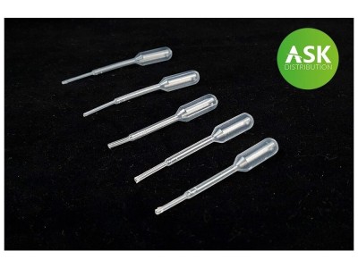 Pipettes for mixing colors Small Size 5x1ml 