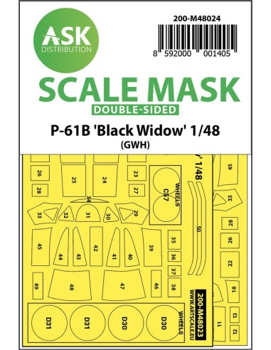 P-61 Black Widow double-sided for Great Wall Hobby 