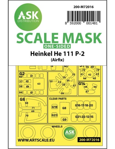 Heinkel He 111P-2 one-sided for Airfix 