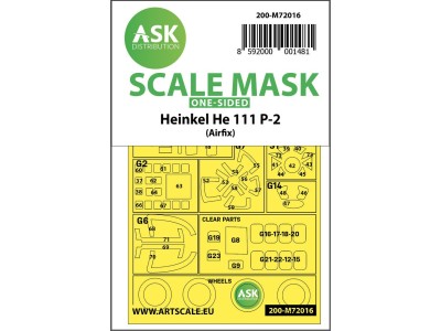 Heinkel He 111P-2 one-sided for Airfix 