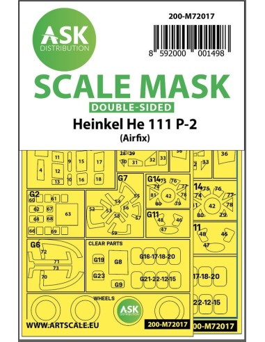 Heinkel He 111P-2 double-sided for Airfix 