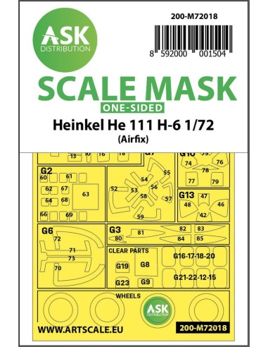 Heinkel He 111 H-6 one-sided for Airfix 